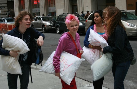 Pillow Fight, New York, USA